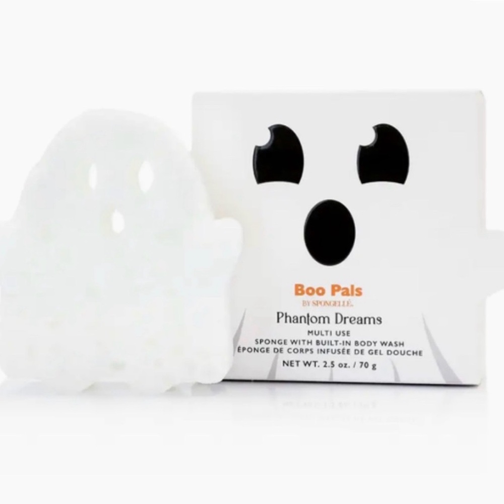 Spongelle-Boo Pals Phantom Dreams Multi-Use Sponge - White